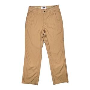 Mountain Khakis 100% cotton canvas Signature Tan Pants Men's Size 34x30